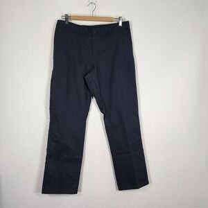 Dickies Men Pants 32x30 Black Chino Straight Canvas Workwear Y2K